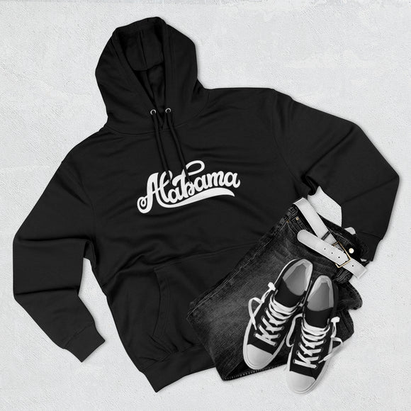 Premium Alabama Hoodie - Script Unisex Sweatshirt