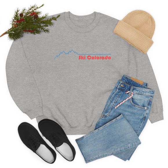Ski Colorado Sweatshirt - Mountain Pulse Unisex