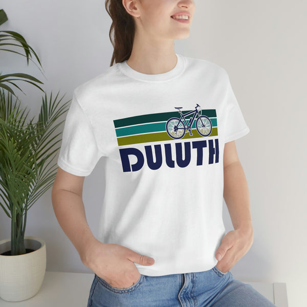Duluth T-Shirt - Retro Mountain Bike Adult Unisex Duluth, Minnesota T Shirt