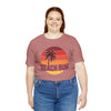 Beach Bum T-Shirt - Retro Palm Tree Unisex Beach Bum Shirt