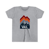 Vail Youth T-Shirt - Mountain Lines Colorado Kid's TShirt