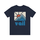 Vail Shirt, Colorado Retro T-Shirt, Colorful Colorado tee, Vail Mountain Shirt-16