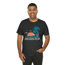 Anna Maria Island, Florida T-Shirt - Retro Palm Tree & Beach Unisex Anna Maria Island Shirt-80