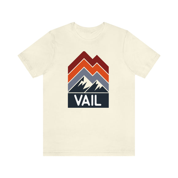 Vail, Colorado T-Shirt - Retro Mountain Unisex Vail Shirt