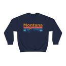 Montana Sweatshirt - Mountain & Birds Unisex-25