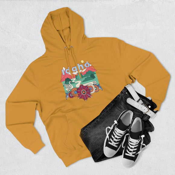 Premium Idaho Hoodie - Boho Unisex Sweatshirt