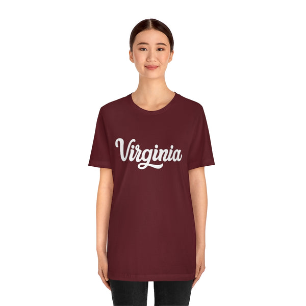 Virginia T-Shirt - Hand Lettered Unisex Virginia Shirt