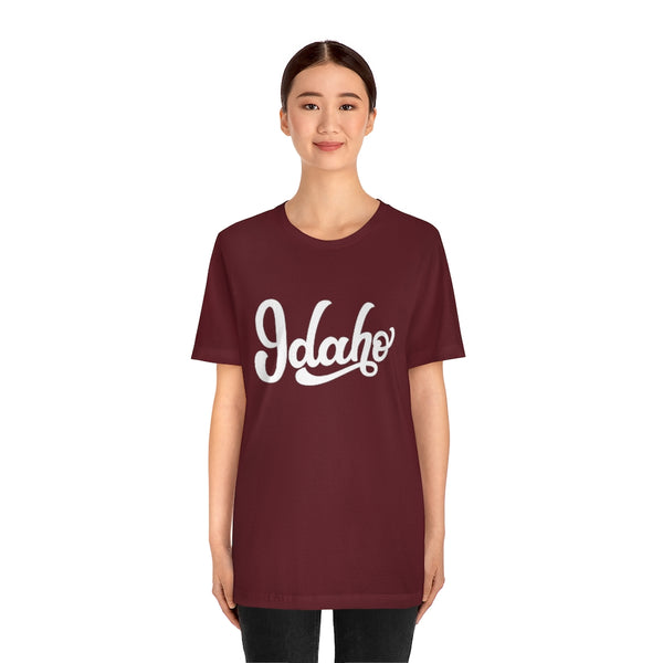 Idaho T-Shirt - Hand Lettered Unisex Idaho Shirt