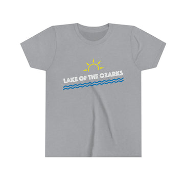 Buy athletic-heather Lake of the Ozarks Youth T-Shirt - Missouri Kid's Tee