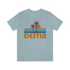 Destin, Florida T-Shirt - Retro Palm Tree Unisex Destin Shirt