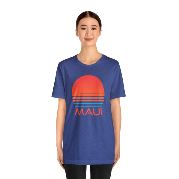 Maui, Hawaii T-Shirt - Retro 80s Unisex Maui Shirt