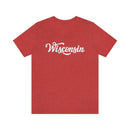 Wisconsin T-Shirt - Hand Lettered Unisex Wisconsin Shirt-27