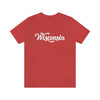 Wisconsin T-Shirt - Hand Lettered Unisex Wisconsin Shirt