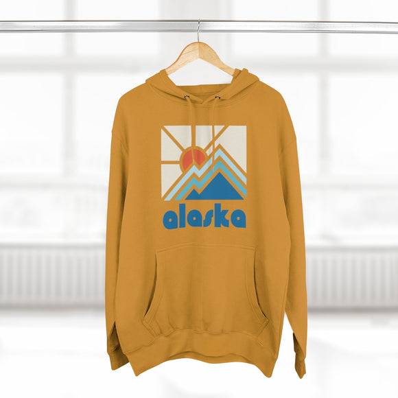 Premium Alaska Hoodie - Min Mountain Unisex Sweatshirt