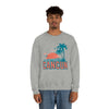 Cancun, Mexico Sweatshirt - Unisex Retro Palm Tree Crewneck Cancun Sweatshirt