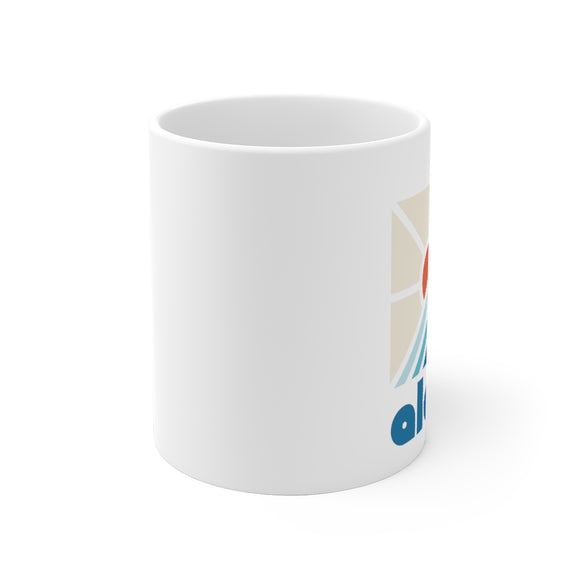 Alaska Mug, Ceramic Alaska Mug, Alaska Coffee Mug