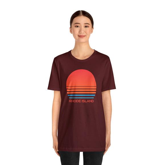 Rhode Island T-Shirt - Retro 80s Unisex Rhode Island Shirt