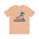 Clearwater, Florida T-Shirt - Retro Palm Tree & Beach Unisex Clearwater Shirt-37