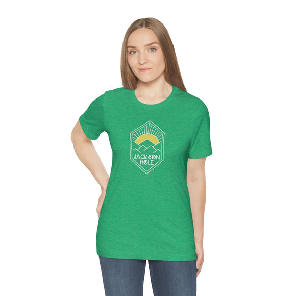 Jackson Hole, Wyoming T-Shirt - Sun Unisex Jackson Hole Shirt