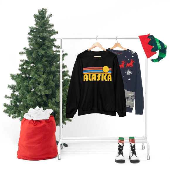 Alaska Sweatshirt - Retro Sunrise Unisex
