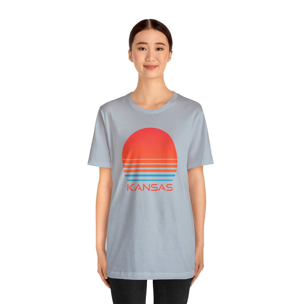 Kansas T-Shirt - Retro 80s Unisex Kansas Shirt