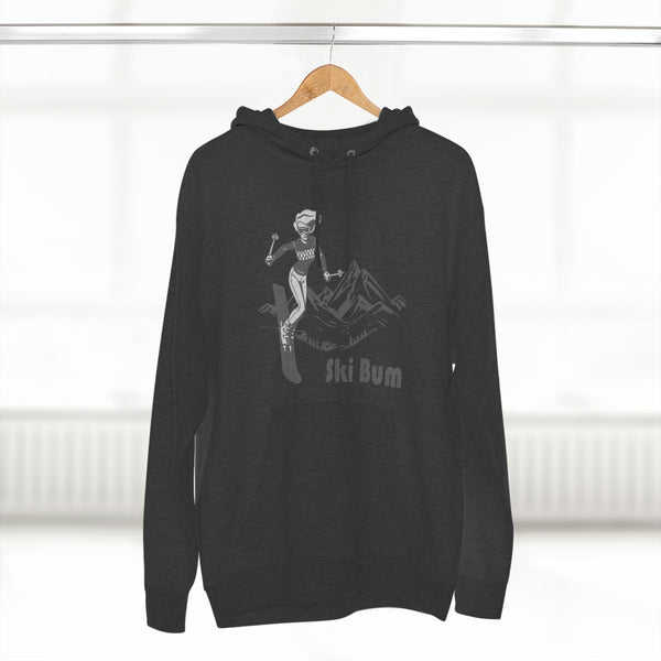 Premium Ski Bum Hoodie - Retro Unisex Sweatshirt