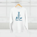 Premium Ski Bum Crewneck Sweatshirt - Retro Unisex Sweatshirt-3