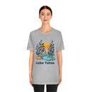 Lake Tahoe, California T-Shirt - Mountain Illustration Unisex Lake Tahoe Shirt-26