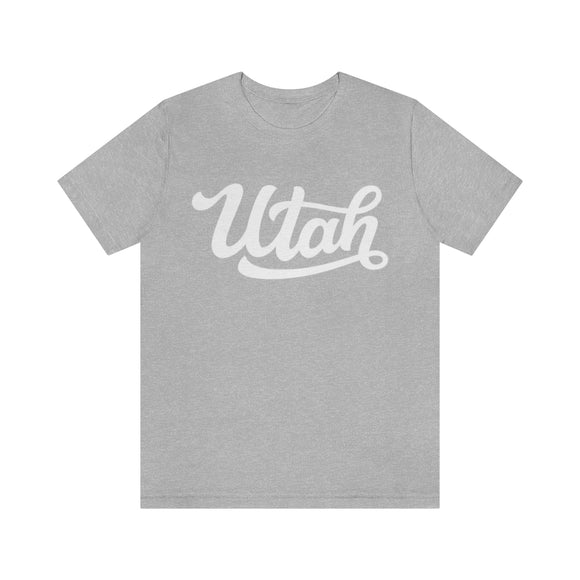 Utah T-Shirt - Hand Lettered Unisex Utah Shirt