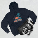 Premium Monterey, California Hoodie - Palm Tree Unisex Sweatshirt-3