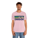 Oregon T-Shirt - Retro Mountain Bike Adult Unisex Oregon T Shirt-57
