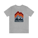 Colorado T-Shirt - Retro Mountain Line Unisex Colorado Shirt-37