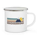 Breckenridge, Colorado Camp Mug - Retro Enamel Camping Breckenridge Mug-3