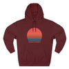 Premium Wisconsin Hoodie - Retro 80s Unisex Sweatshirt