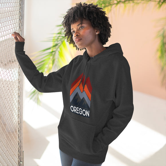 Premium Oregon Hoodie - Retro Unisex Sweatshirt