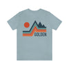 Golden, Colorado T-Shirt - Retro Mountain Unisex Golden Shirt