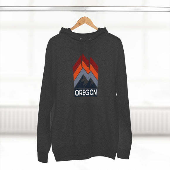 Premium Oregon Hoodie - Retro Unisex Sweatshirt