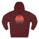Premium Massachusetts Hoodie - Retro 80s Unisex Sweatshirt-10