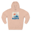 Premium Aspen, Colorado Hoodie - Min Mountain Unisex Sweatshirt-15