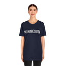 Minnesota T-Shirt - Paint Text Unisex Minnesota Shirt-20