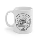 Wisconsin Mug - State Design White Ceramic Wisconsin Mug (11oz & 15oz)-8