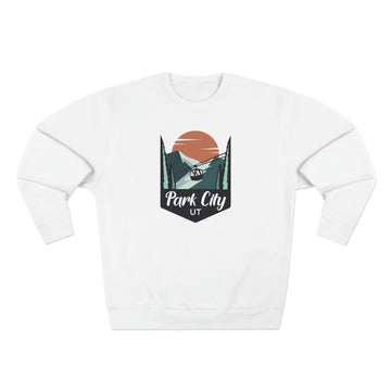 Premium Park City, Utah Crewneck Sweatshirt - Retro Unisex Sweatshirt