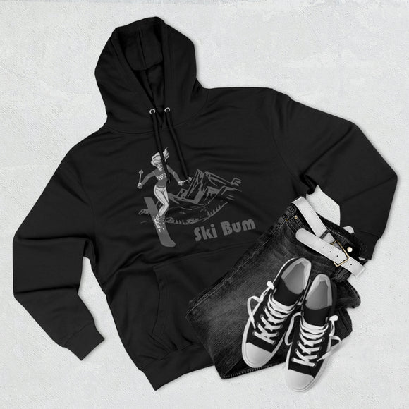 Premium Ski Bum Hoodie - Retro Unisex Sweatshirt