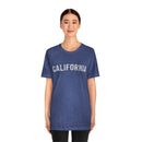 California T-Shirt - Paint Text Unisex California Shirt-14