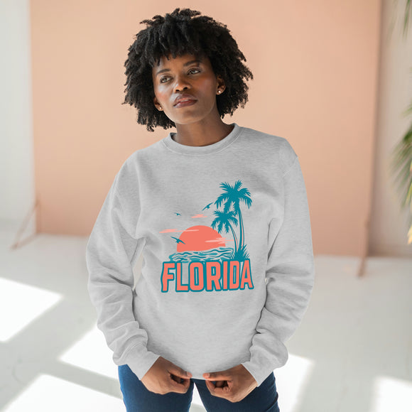 Premium Florida Sweatshirt - Unisex Premium Crewneck Sweatshirt
