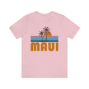 Maui, Hawaii T-Shirt - Retro Palm Tree Unisex Maui Shirt-55