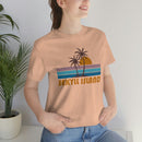 Jekyll Island, Georgia T-Shirt - Retro Palm Tree Unisex Jekyll Island Shirt-6