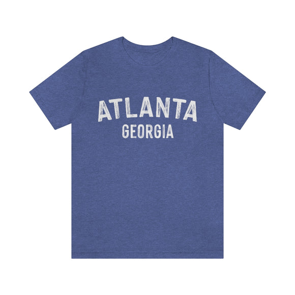 Atlanta, Georgia Shirt - Paint Text Unisex Atlanta T-Shirt