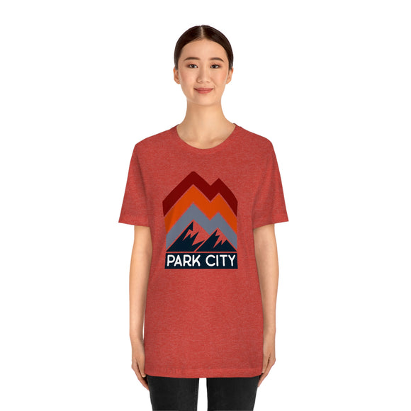 Park City, Utah T-Shirt - Retro Mountain Unisex Park City Shirt