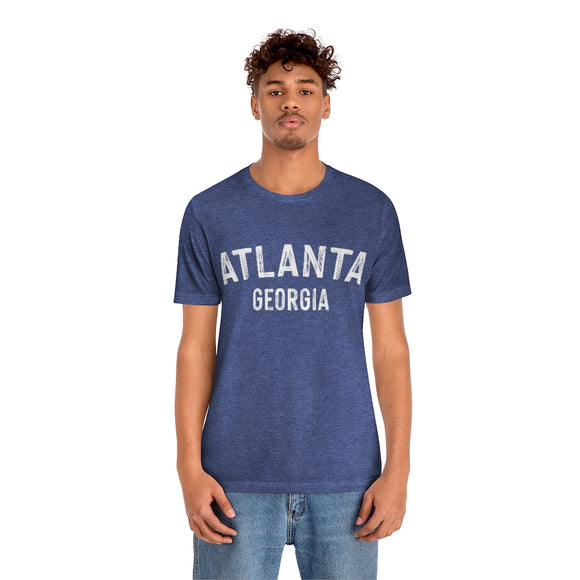 Atlanta, Georgia Shirt - Paint Text Unisex Atlanta T-Shirt